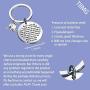 Best Friend Keychain Elephant Themed Gifts Farewell Keychain Friendship Keychain Thank You Gift for Family Friends