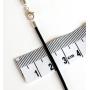 Moneta Jewelry Black Genuine Leather Necklace, Sterling Silver Clasp, 16 to 30 Inch Cord Made in USA