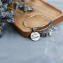 I Love Scrapbooking Bracelet Scrapbook Jewelry with Scrapbook Camera Scissors Charms(BR-Scrapbooking)