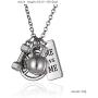 RINHOO FRIENDSHIP Stainless Steel Fitness Keychains with Quotes Weight Plate Dumbbell Kettlebell Charms Keyring