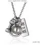 RINHOO FRIENDSHIP Stainless Steel Fitness Keychains with Quotes Weight Plate Dumbbell Kettlebell Charms Keyring