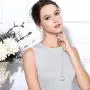 EUDORA Harmony Bola Pink Flower 20mm Locket Pendant Necklace Angel Music Chime Ball & 30'' Sweater Chain