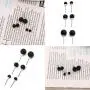 MISS RIGHT Hypoallergenic Lava Beads Ball Earrings Necklace, Lava Rock Stone Stud Dangle Hoop Earrings Dainty Thin Chain Diffuser Necklaces for Women Men Jewelry Gifts MISS RIGHT Hypoallergenic Lava Beads Ball Earrings Necklace, Lava Rock Stone Stud Dangle Hoop Earrings Dainty Thin Chain Diffuser Necklaces for Women Men Jewelry Gifts