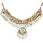 YouBella Jewellery Bollywood Ethnic Bridal Wedding Traditional Choker Indian Necklace Set with Earrings for Women