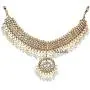 YouBella Jewellery Bollywood Ethnic Bridal Wedding Traditional Choker Indian Necklace Set with Earrings for Women YouBella Jewellery Bollywood Ethnic Bridal Wedding Traditional Choker Indian Necklace Set with Earrings for Women