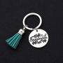 HOLLP Sassenach Inspired Jewelry Outlander Keychain Sassenach Keychain Outlander Movie Lover Gifts