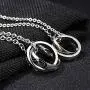 Fate Love His and Her Heart Key Matching Puzzle Stainless Steel Couples Necklace Valentines Day Fate Love His and Her Heart Key Matching Puzzle Stainless Steel Couples Necklace Valentines Day