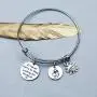 G-Ahora Winnie The Pooh Disney Eeyore Jewelry Inspired Bracelet It Never Hurts to Keep Looking for Sunshine Eeyore Quote Gift for Women Girls(Never Hurt BR)