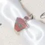 CiNily Rhodium Plated Orange or Green Fire Opal Women Jewelry Gemstone Ring Size 6-10
