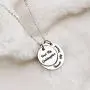 KUIYAI Godmother Goddaughter Necklace Forever My Friend Crescent Moon Necklace