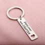 SEIRAA Bookworm Gift Enjoy Your New Chapter Keychain Retirement Gift New Beginnings Jewelry Librarian Teacher Gift