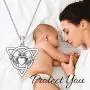 ONEFINITY Claddagh Necklace Sterling Silver Good Luck Irish Claddagh Celtic Knot Love Heart Pendant Necklace Jewelry Gifts for Women ONEFINITY Claddagh Necklace Sterling Silver Good Luck Irish Claddagh Celtic Knot Love Heart Pendant Necklace Jewelry Gifts for Women