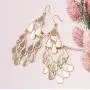 Waterfall Design Multi Layered & Tiered Chandelier Dangle Drop Statement Earrings Waterfall Design Multi Layered & Tiered Chandelier Dangle Drop Statement Earrings