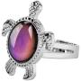 Acchen Mood Rings Mermaid Color Changing Emotional Feeling Adjustable Size Finger Ring