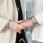PIPIDREAM 2Pcs Valentines Day Couple Bracelet for Women Love Friendship Rope Braided Distance Bangle Magnetic Bracelets Paired Jewelry Lover Men Bracelet