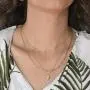 Blossom & Hue Dangle Choker Dainty Droplet Necklace | Dainty Gold Necklace | Hypoallergenic 18K Gold Plated .925 | Miminalist Layering Necklace Blossom & Hue Dangle Choker Dainty Droplet Necklace | Dainty Gold Necklace | Hypoallergenic 18K Gold Plated .925 | Miminalist Layering Necklace