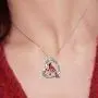 WOTEER Red Cardinal Necklace Valentines Day Gifts for Women When Cardinals Appear Angels are Near Sympathy Jewelry for Girls WOTEER Red Cardinal Necklace Valentines Day Gifts for Women When Cardinals Appear Angels are Near Sympathy Jewelry for Girls