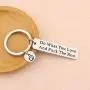 WSNANG Funny Inspirational Gift Do What You Love and Fuck The Rest Keychain Funny Proverbs Gift Friends Quotes Best Friend Appreciation Gift Friendship Jewelry