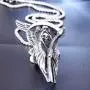 Skull Necklace for Men, Gothic Grim Reaper Sickles Skull Pendant Necklace with 23.6” Chain, Wings Skull Necklace, Retro Skull Head Totem Amulet Necklace, Punk Skull Jewelry Gift for Men Boys Skull Necklace for Men, Gothic Grim Reaper Sickles Skull Pendant Necklace with 23.6” Chain, Wings Skull Necklace, Retro Skull Head Totem Amulet Necklace, Punk Skull Jewelry Gift for Men Boys