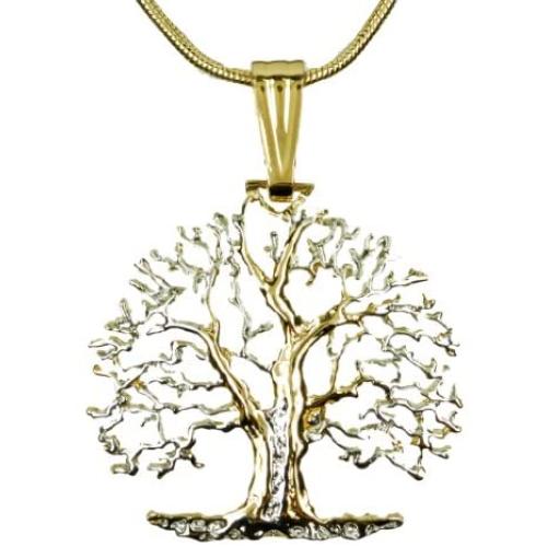 The Difference World Coin Jewelry Tree of Life Pendant