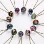 XUN Zhe Fashion Universe Galaxy Nebula Space Cosmos Glass Ball Pendant Necklace Nebula Double Sided Pendant Outer Space Necklace Jewelry for Women Teen Girls XUN Zhe Fashion Universe Galaxy Nebula Space Cosmos Glass Ball Pendant Necklace Nebula Double Sided Pendant Outer Space Necklace Jewelry for Women Teen Girls