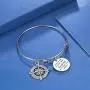 CJ&M Cousin Bangle, Cousin Gift, Cousin Bracelet, Cousin Jewelry, Gifts for Cousins, Compass Charm, Cousin Pendants Bangle CJ&M Cousin Bangle, Cousin Gift, Cousin Bracelet, Cousin Jewelry, Gifts for Cousins, Compass Charm, Cousin Pendants Bangle
