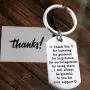 FUSTMW Thank You Gift Appreciation Gift Thank You for Guidance Keychain Nurse Teacher Gift Coach Leaders Gift I Will Always be Grateful to You for Your Support FUSTMW Thank You Gift Appreciation Gift Thank You for Guidance Keychain Nurse Teacher Gift Coach Leaders Gift I Will Always be Grateful to You for Your Support