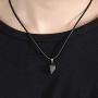 SWAGITLOUD 925 Sterling Silver Mutual Attraction Braided Couple Distance Necklaces He and She Love Heart Pendants with Magnet 2 PCS Gift Jewelry Set for Women Men