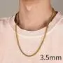 ChainsHouse Miami Cuban Link Chain 6MM-14MM Chunky Stainless Steel/18K Gold Plated Curb Necklace Jewelry for Mens Boys Womens 18-30'', Send Gift Box