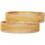JDZ COLLECTION Indian Bridal Wedding Bracelet Bangle Set Jewelry Gold Plated Jewelry Cubic Zirconia,CZ Bangles Set Traditional Bollywood Bangles