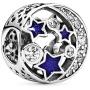 Pandora Jewelry Vintage Night Sky Cubic Zirconia Charm in Sterling Silver