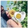 JUSTKIDSTOY Sunflower Locket Necklace You are My Sunshine Necklace 925 Sterling Silver Heart Locket Necklace That Holds Pictures Jewelry Gifts for Women, Wife, Mother JUSTKIDSTOY Sunflower Locket Necklace You are My Sunshine Necklace 925 Sterling Silver Heart Locket Necklace That Holds Pictures Jewelry Gifts for Women, Wife, Mother
