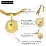 Halukakah ● Kings Landing ● 18k Real Gold Plated Lion Pendant Necklace,with Free SharkTail Chain 30''