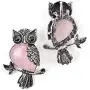 Top Plaza Owl Necklaces Healing Crystal Stone Pendant Reiki Spiritual Energy Gemstone Quartz Necklace Birthday for Women Men Top Plaza Owl Necklaces Healing Crystal Stone Pendant Reiki Spiritual Energy Gemstone Quartz Necklace Birthday for Women Men