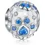 FOREVER QUEEN Dog Paw Print Charms 925 Sterling Silver with Cubic Zirconia, Animal Paw Print Charm fit Pandora Bracelets for Women Girls, With Elegant Jewelry Gift Box