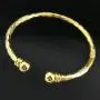 Ahappy-18k Yellow Gold Filled Lady Womens Open Bangle Bracelet GF Jewelry g111 Ahappy-18k Yellow Gold Filled Lady Womens Open Bangle Bracelet GF Jewelry g111