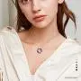JUSTKIDSTOY Crystal Sloth Necklace for Women 925 Sterling Silver Sloth Pendant Necklaces Animal Jewelry Gifts Christmas Mothers Day Necklace.