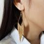 SELOVO Fish Hook Fishhoop Dangling Chain Tassel Dangle Earrings