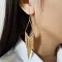 SELOVO Fish Hook Fishhoop Dangling Chain Tassel Dangle Earrings SELOVO Fish Hook Fishhoop Dangling Chain Tassel Dangle Earrings