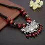 Zephyrr Long Tribal Pendant Tassels Necklace Casual Daily Wear Boho Jewelry for Women & Girls Zephyrr Long Tribal Pendant Tassels Necklace Casual Daily Wear Boho Jewelry for Women & Girls