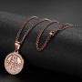 Saint Christopher Necklace for Men Women,Oval Catholic St Christopher Medal Pendant Jewelry Boy Girl Outdoor Traveler Medallion Necklace with Stainless Steel Chain