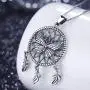 Aniu Butterfly Dream Catcher Necklace for Women, S925 Sterling Silver Feathers Girls Pendant (with Gift Box and 18 Inch Chain) Aniu Butterfly Dream Catcher Necklace for Women, S925 Sterling Silver Feathers Girls Pendant (with Gift Box and 18 Inch Chain)