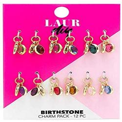 LaurDIY Birthstone CHARM PACK, Multi