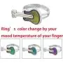 Acchen Mood Ring Dolphins Mermaid Turtle Guitar Eyes Change Color Decorations 5pcs Acchen Mood Ring Dolphins Mermaid Turtle Guitar Eyes Change Color Decorations 5pcs