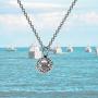 FUSTMW Army Necklace Navy Necklace Military Jewelry Deployment Gifts
