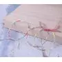 KELITCH 3 Pcs Colorful Mixed Seed Bead Friendship Link Bracelet Handmade Fashion Jewelry Bangles Strand Bracelet for Women Girl