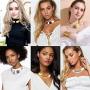 U7 Women Choker Necklace Stainless Steel Or 18K Gold Plated Statement Jewelry Vintage Torque Necklaces