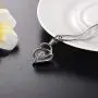 zeqingjw Infinity Heart Cremation Jewelry for Ashes Pendants Stainless Steel Inlay Crystal Memorial Urn Necklace Keepsake Jewelry zeqingjw Infinity Heart Cremation Jewelry for Ashes Pendants Stainless Steel Inlay Crystal Memorial Urn Necklace Keepsake Jewelry