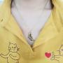 NOUMANDA Fashion Personalized Winged Shoes Pendant Necklace Charm Retro Jewelry