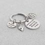 BAUNA Occupational Therapy Gifts Therapist Jewelry Medicine Adds Days to Life OT Adds Life to Days Keychain OT Gifts Occupational Therapist Keychain